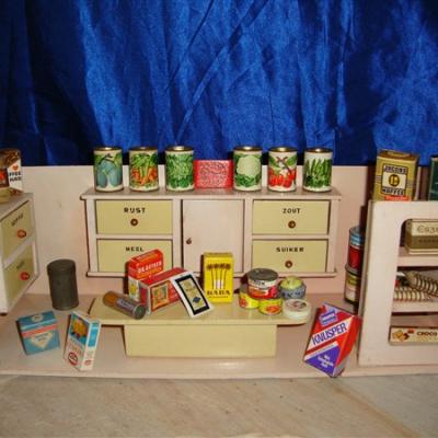 Sio speelgoedwinkeltje jaren 50