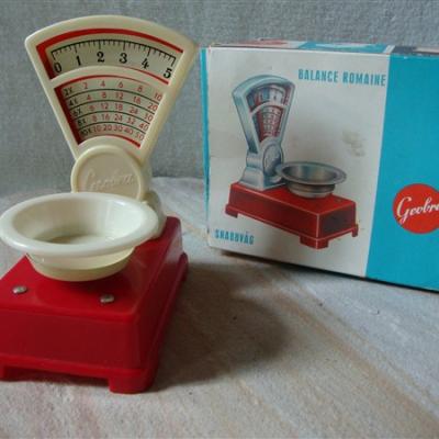 Geobra weegschaal jaren 60
