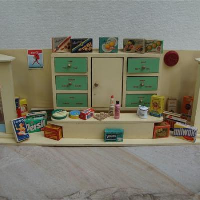 Sio speelgoedwinkeltje jaren 50