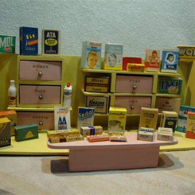Sio speelgoedwinkeltje jaren 50