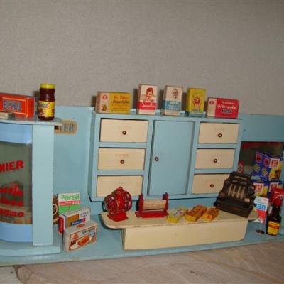 Sio speelgoedwinkeltje jaren 50