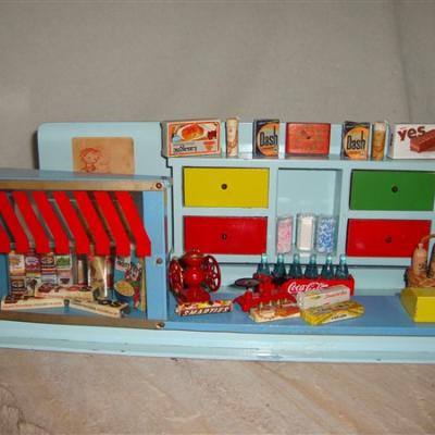 Sio speelgoedwinkeltje jaren 50