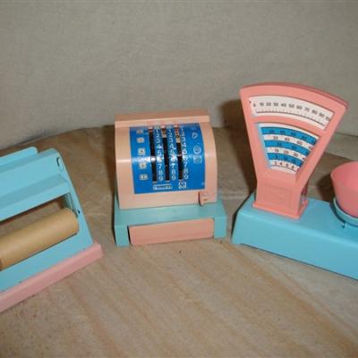 Geobra set rose blauw 
