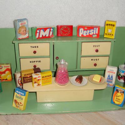 Sio speelgoedwinkeltje jaren 50