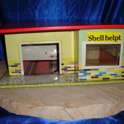 speelgoedgarage blik Shell helpt