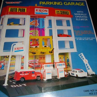 Bleu Box speelgoedgarage 1981